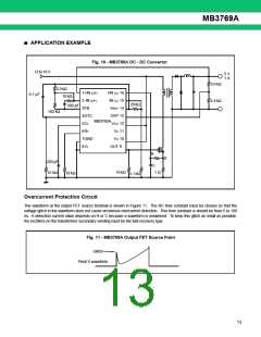 浏览型号MB3769A的Datasheet PDF文件第13页