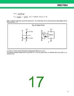 浏览型号MB3769A的Datasheet PDF文件第17页