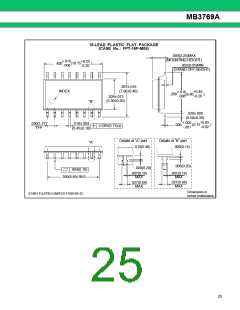 浏览型号MB3769A的Datasheet PDF文件第25页