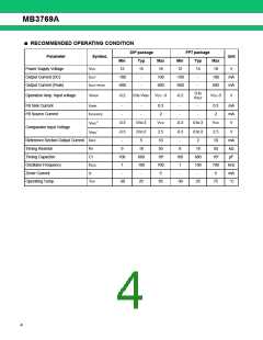 浏览型号MB3769A的Datasheet PDF文件第4页