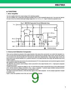 浏览型号MB3769A的Datasheet PDF文件第9页