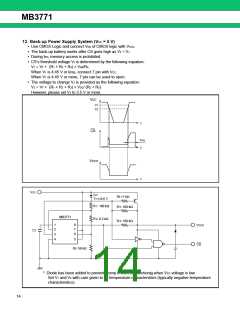 浏览型号MB3771的Datasheet PDF文件第14页