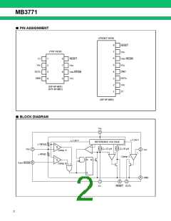 浏览型号MB3771的Datasheet PDF文件第2页