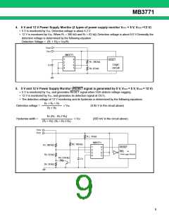 浏览型号MB3771的Datasheet PDF文件第9页
