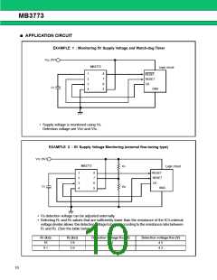 浏览型号MB3773的Datasheet PDF文件第10页