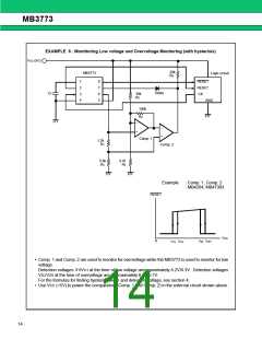 浏览型号MB3773的Datasheet PDF文件第14页