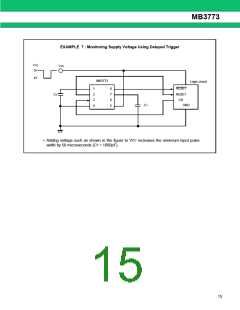 浏览型号MB3773的Datasheet PDF文件第15页