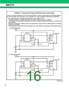 浏览型号MB3773的Datasheet PDF文件第16页