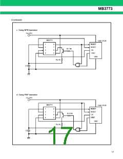 浏览型号MB3773的Datasheet PDF文件第17页