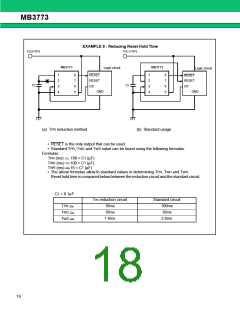 浏览型号MB3773的Datasheet PDF文件第18页