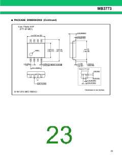 浏览型号MB3773的Datasheet PDF文件第23页