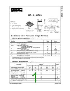 浏览型号MB6S的Datasheet PDF文件第1页