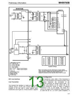 浏览型号MH89760B的Datasheet PDF文件第13页