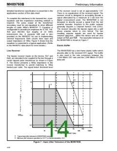 浏览型号MH89760BS的Datasheet PDF文件第14页