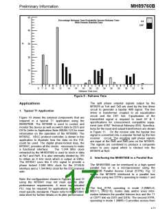 浏览型号MH89760B的Datasheet PDF文件第17页