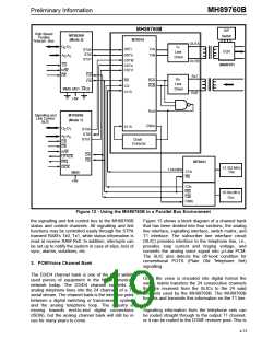 浏览型号MH89760B的Datasheet PDF文件第19页