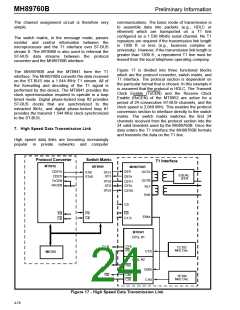 浏览型号MH89760BS的Datasheet PDF文件第24页