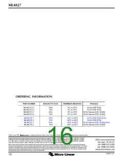 浏览型号ML4827IS-1的Datasheet PDF文件第16页