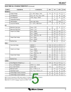 浏览型号ML4827CP-2的Datasheet PDF文件第5页