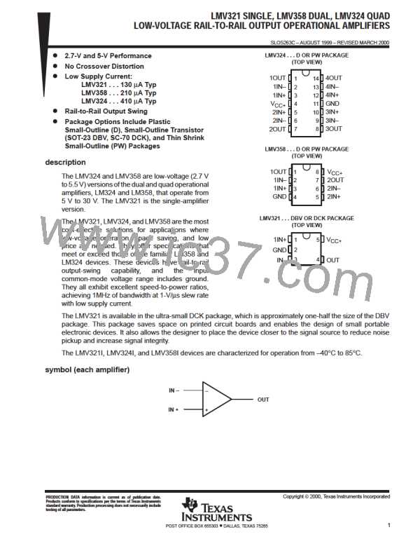 LMV321IDBVR图片预览