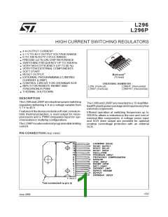 浏览型号L296P的Datasheet PDF文件第1页