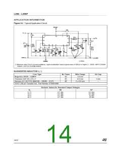 浏览型号L296P的Datasheet PDF文件第14页
