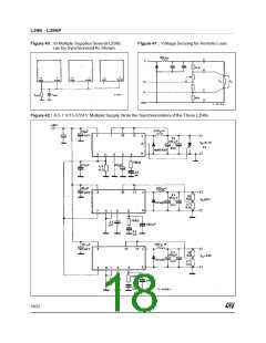 浏览型号L296P的Datasheet PDF文件第18页