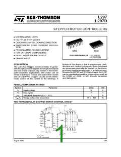 浏览型号L297的Datasheet PDF文件第1页