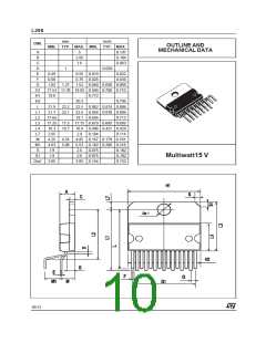 浏览型号L298N的Datasheet PDF文件第10页