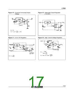 浏览型号L7805T的Datasheet PDF文件第17页