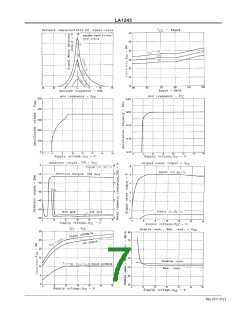 浏览型号LA1245的Datasheet PDF文件第7页