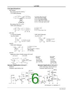 浏览型号LA1600的Datasheet PDF文件第6页