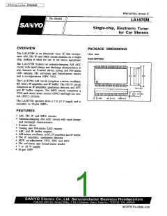 浏览型号LA1875的Datasheet PDF文件第1页