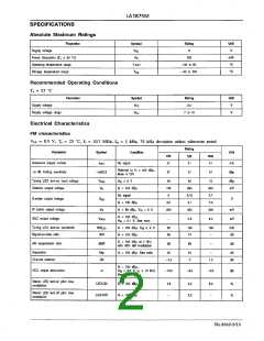 浏览型号LA1875的Datasheet PDF文件第2页