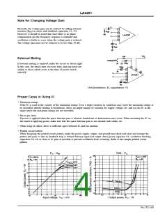 浏览型号LA4261的Datasheet PDF文件第4页