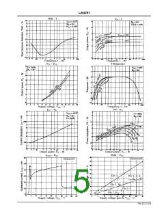浏览型号LA4261的Datasheet PDF文件第5页