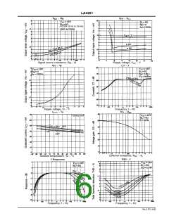 浏览型号LA4261的Datasheet PDF文件第6页