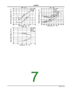 浏览型号LA4261的Datasheet PDF文件第7页