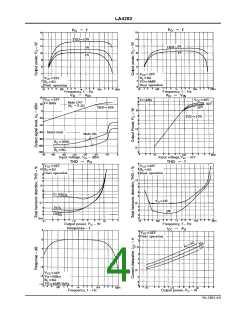 浏览型号LA4282的Datasheet PDF文件第4页