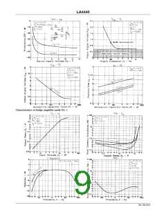 浏览型号LA4440的Datasheet PDF文件第9页