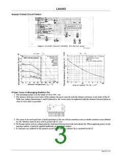 浏览型号LA4445的Datasheet PDF文件第3页