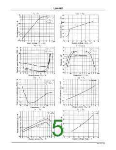 浏览型号LA4445的Datasheet PDF文件第5页