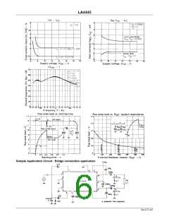 浏览型号LA4445的Datasheet PDF文件第6页