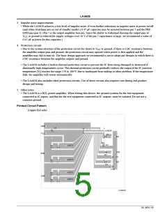 浏览型号LA4628的Datasheet PDF文件第5页