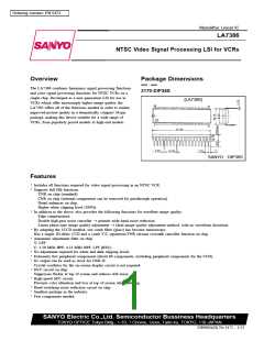 浏览型号LA7386的Datasheet PDF文件第1页