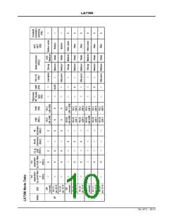 浏览型号LA7386的Datasheet PDF文件第10页