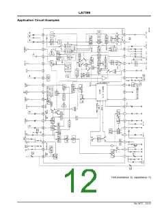 浏览型号LA7386的Datasheet PDF文件第12页