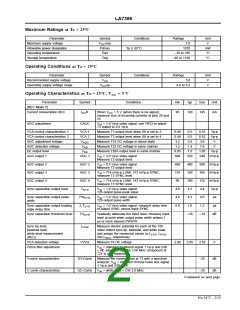浏览型号LA7386的Datasheet PDF文件第2页