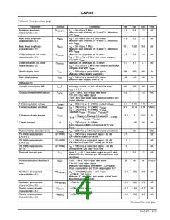 浏览型号LA7386的Datasheet PDF文件第4页