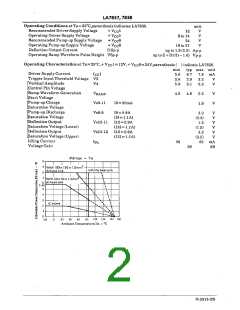 浏览型号LA7838的Datasheet PDF文件第2页